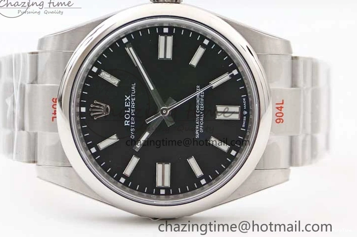 MiroTime 0505 Timeless Oyster Perpetual 41mm 124300 EWF 1:1 Best Edition 904L Steel Black Dial on SS Bracelet A 2192
